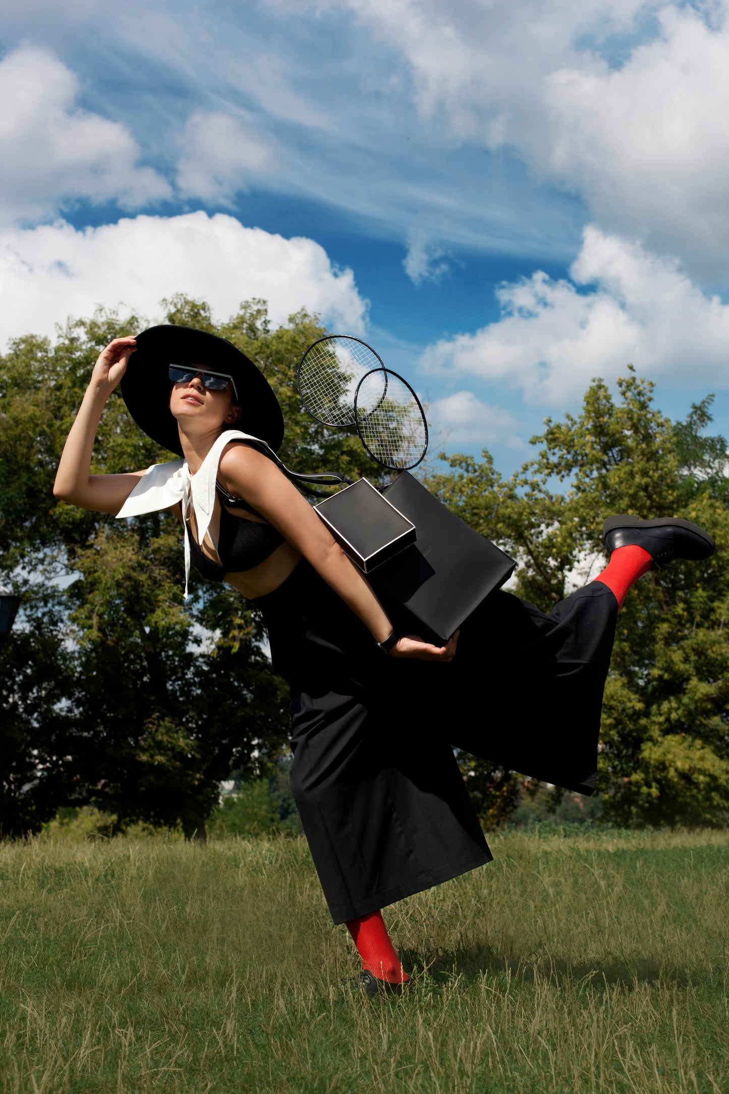 Versatility Bag M Total Black