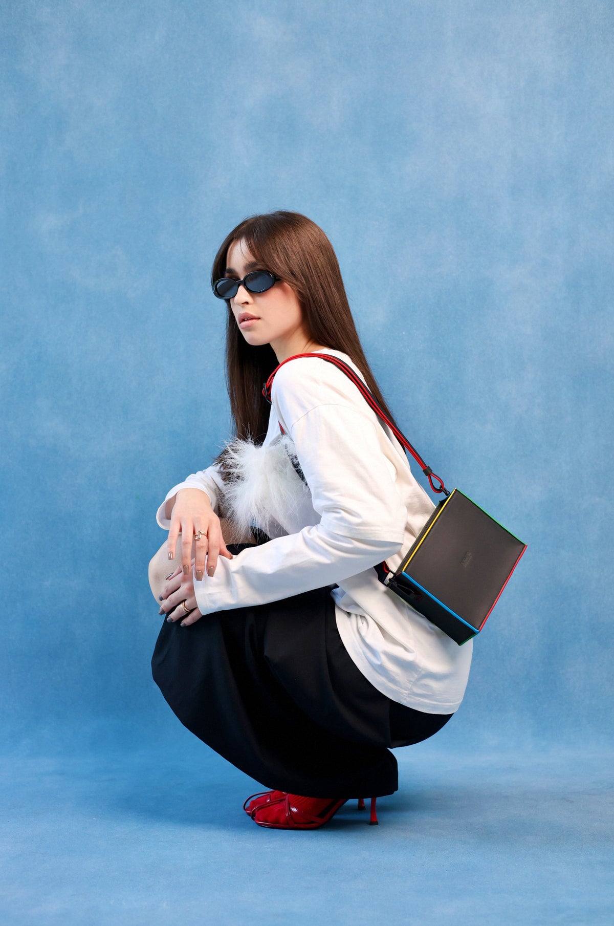 M.hip Versatility Bag XS horizontal, leather bag product photo 3